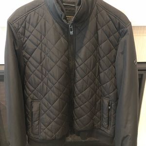 Calvin Klein men quilted bomber jacket